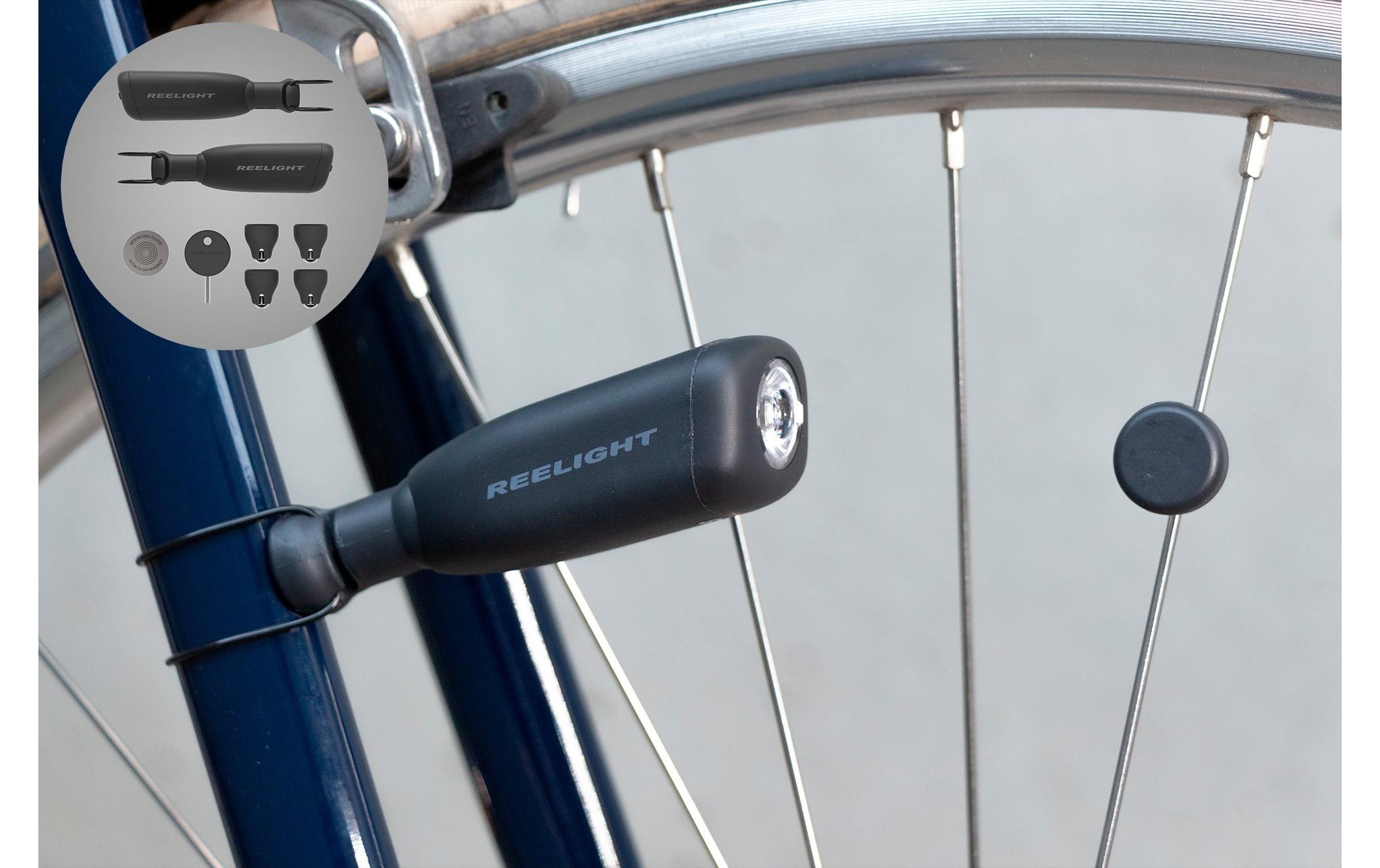 Velolampe CIO+ Reepower Blinklicht Set 8-teiligBatterieloses Fahrradlicht
