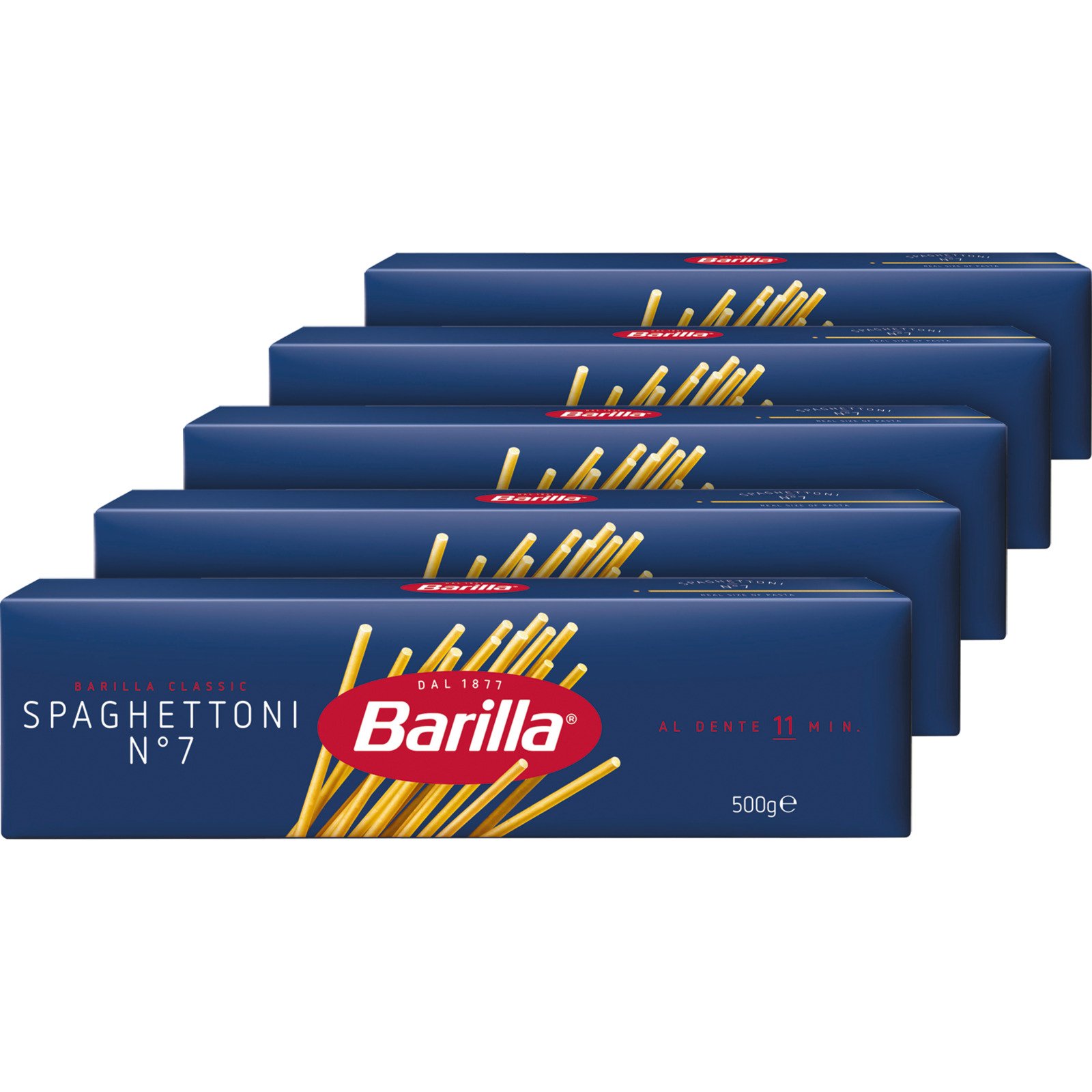 Barilla Spaghettoni Nr. 7 5 x 500 g