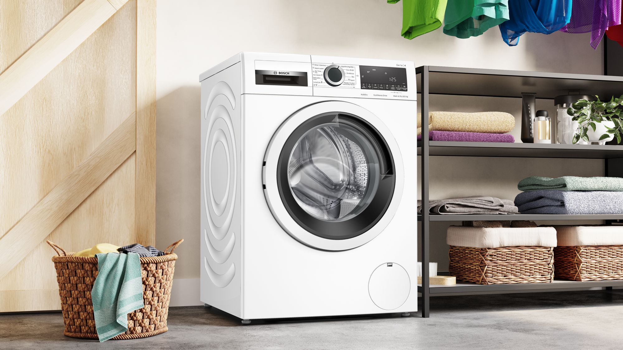 Lavadora-secadora Série 4 9/5 kg 1400 rpm WNA13401ES