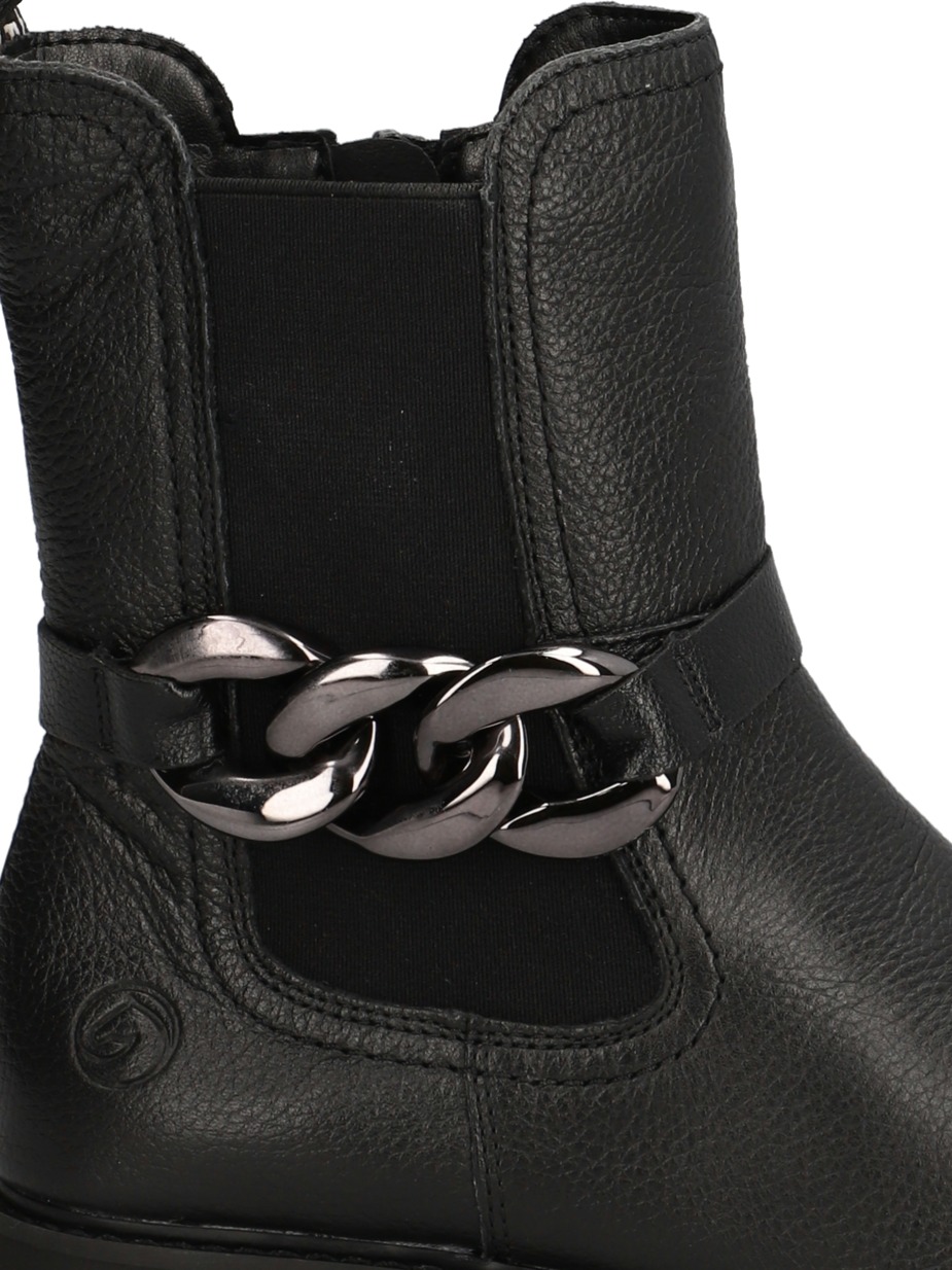 Glattleder Chelsea Boot