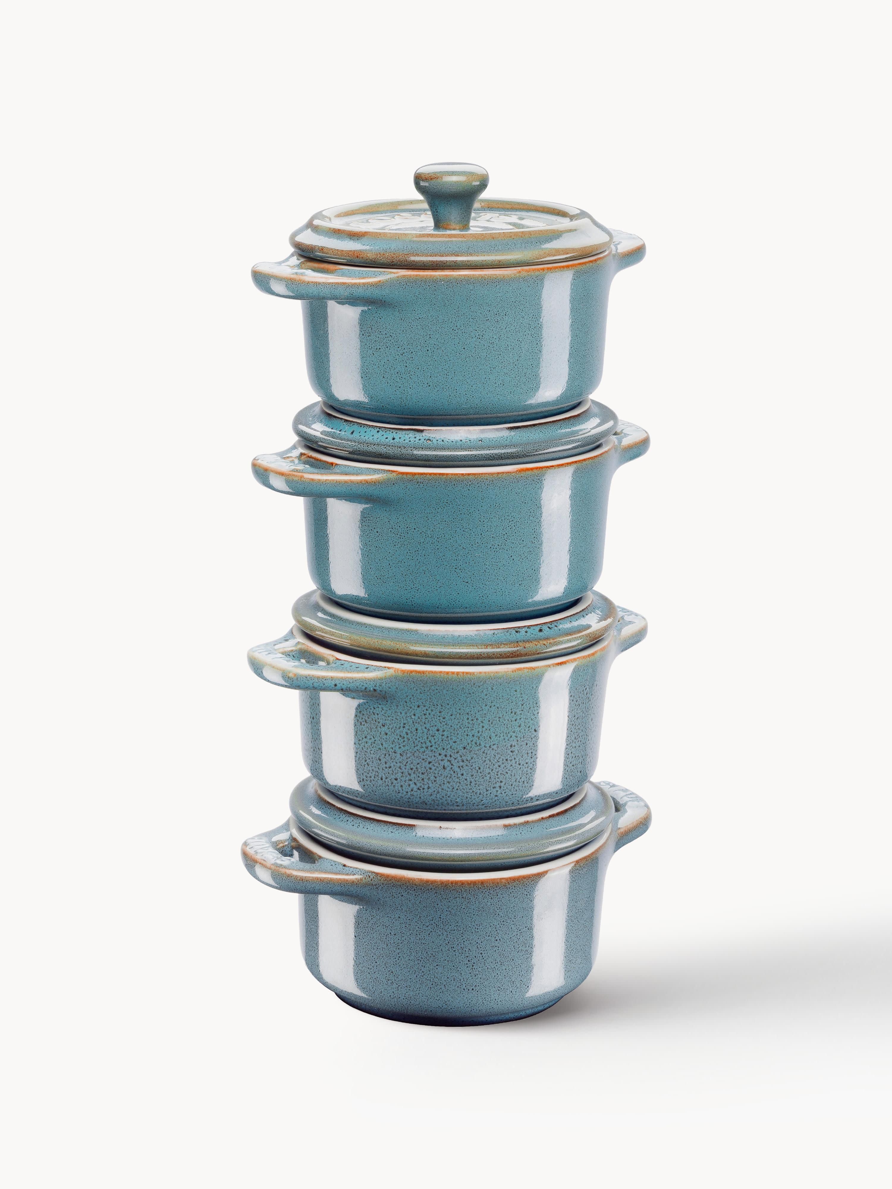 Potjes Mini Cocotte, 4-delig
