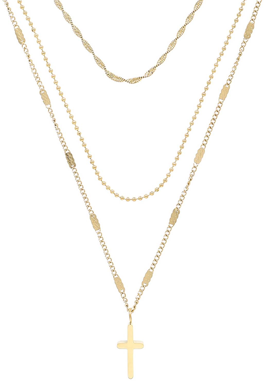 Layering Kette - Steel Cross
