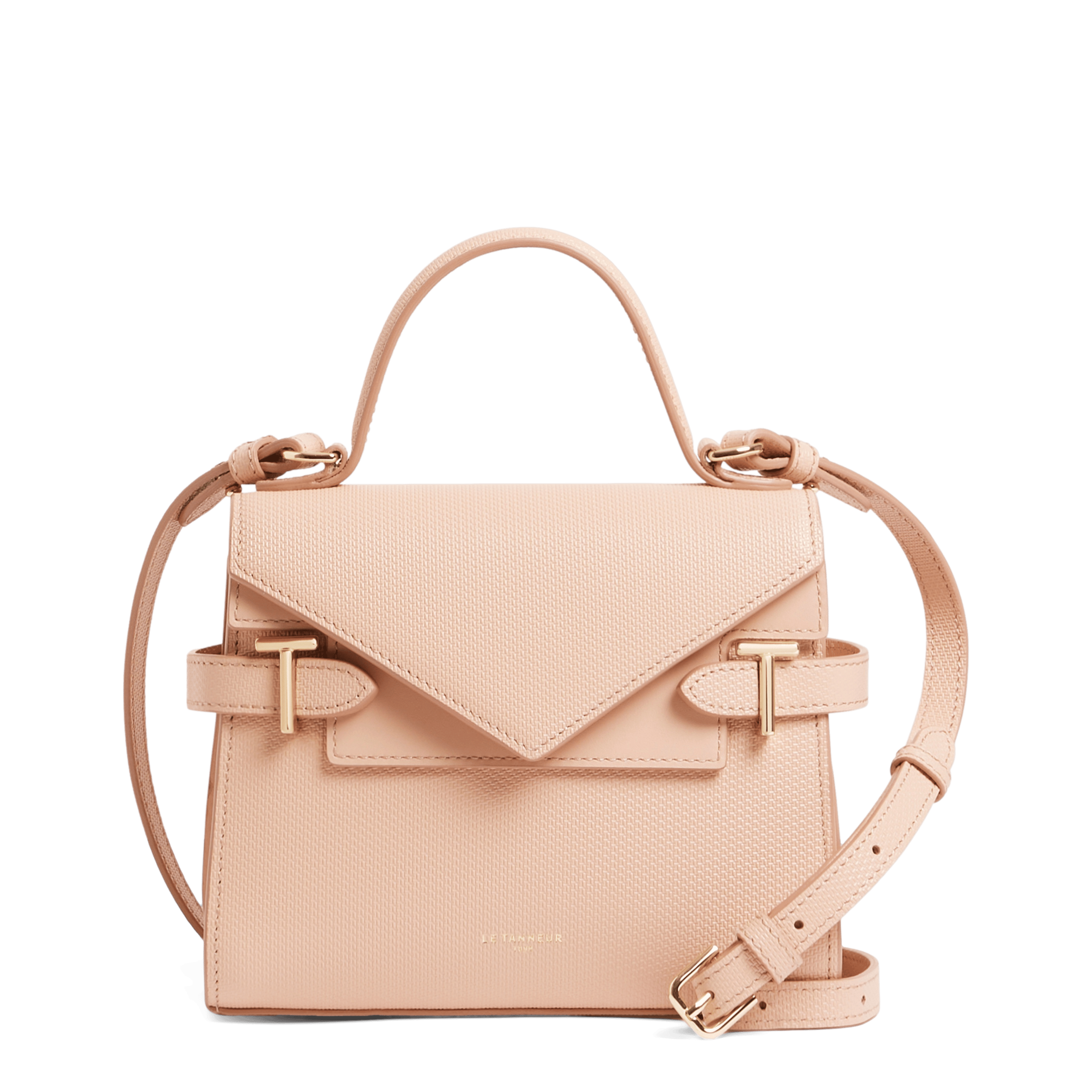 EMILIE - Sac à main en cuir | Rose