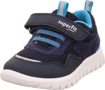 Superfit Sneakers, Blå/Turkis