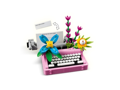 LEGO Typemachine met bloemen (31169)