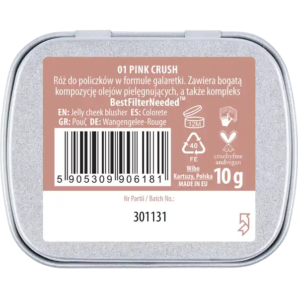 Smart Jelly Blusher Nr. 1 Pink Crush