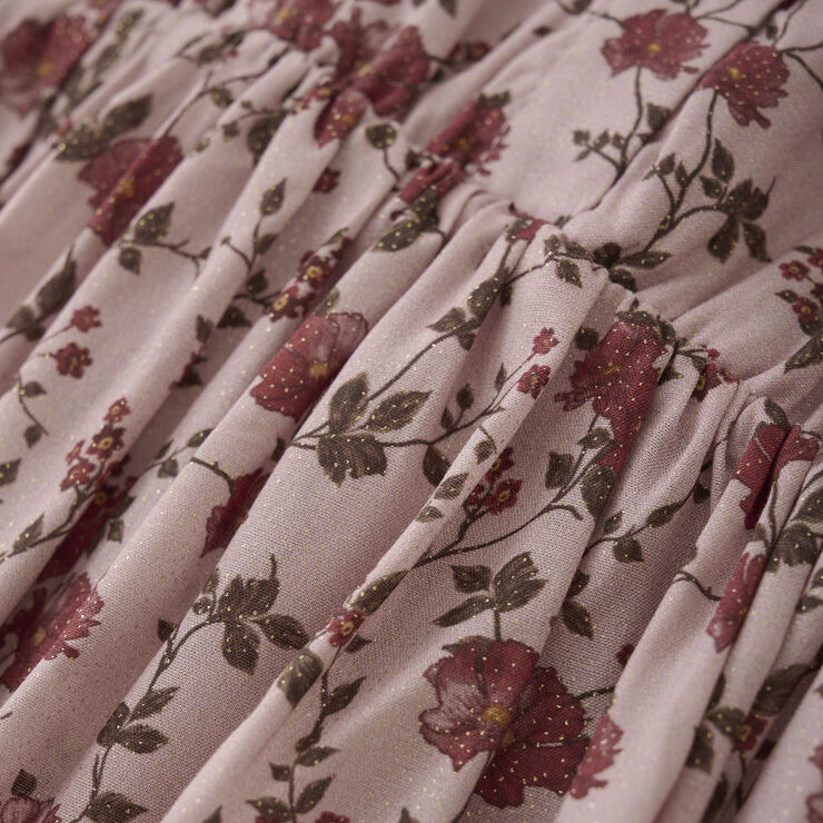 En Fant Dress Woven Burnished lilac