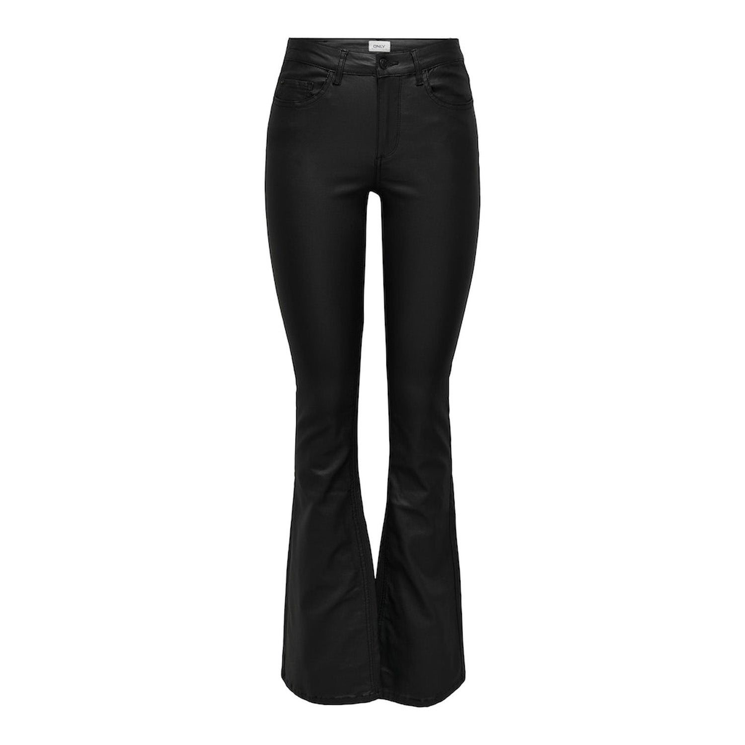 ONLY  Blush Mid Waist Flared Coated