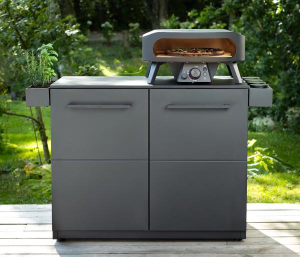 Cozze Gas-Pizzaofen Rotate Black Edition,