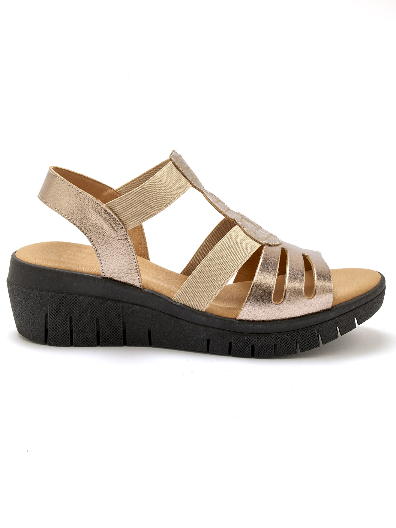 Sandales élastiquées à aérosemelle®