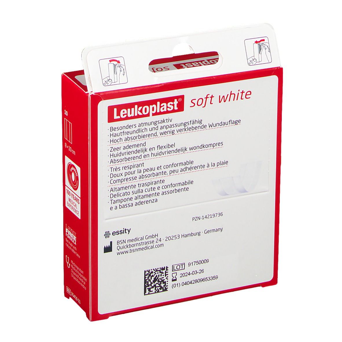 Leukoplast® Soft Pflaster 8 x 10 cm
