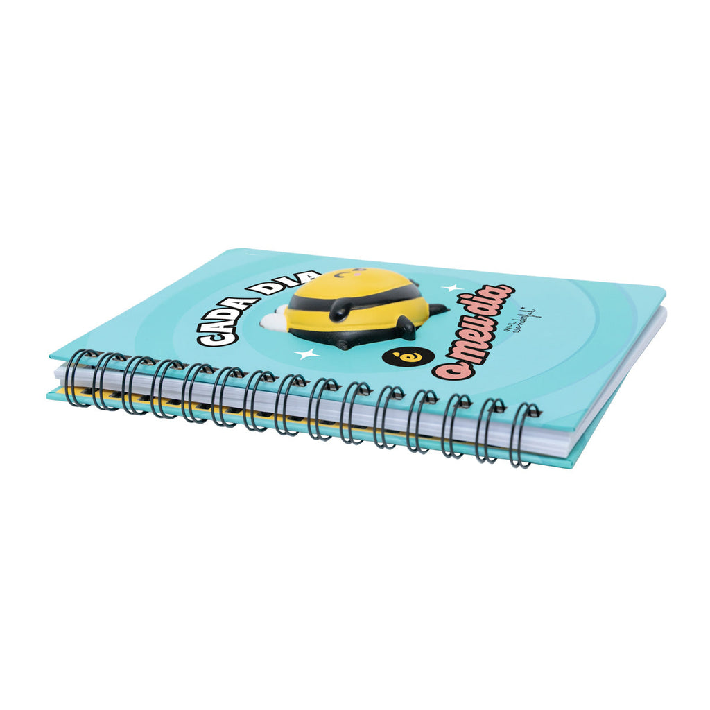 Caderno A5 Squishy - Abelha