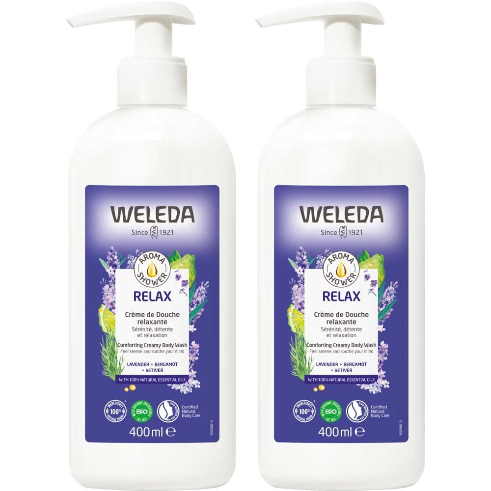 Crèmes de douche relaxantes - Relax - 2 x 400 ml