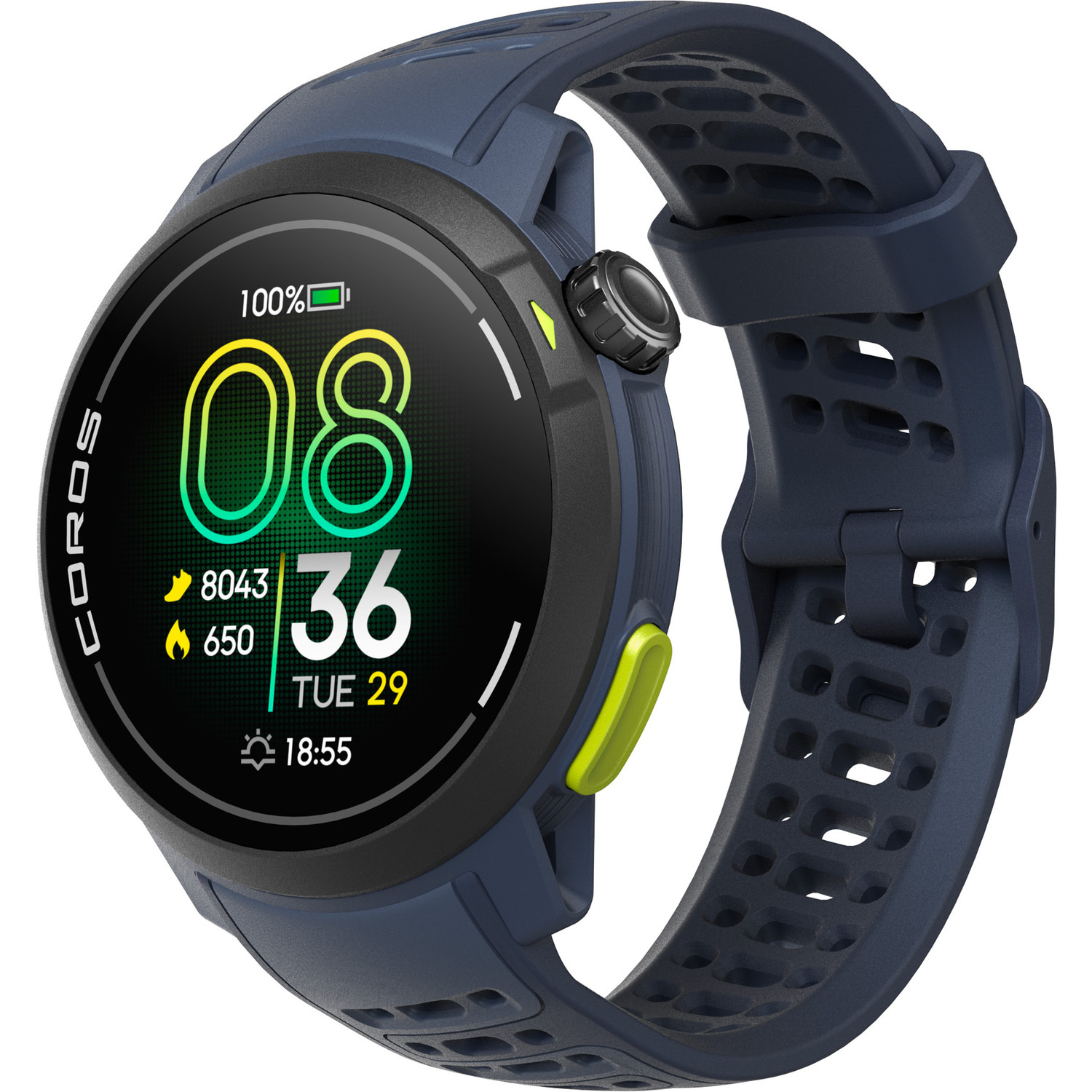 Coros Pace Pro + Hartslagmonitor