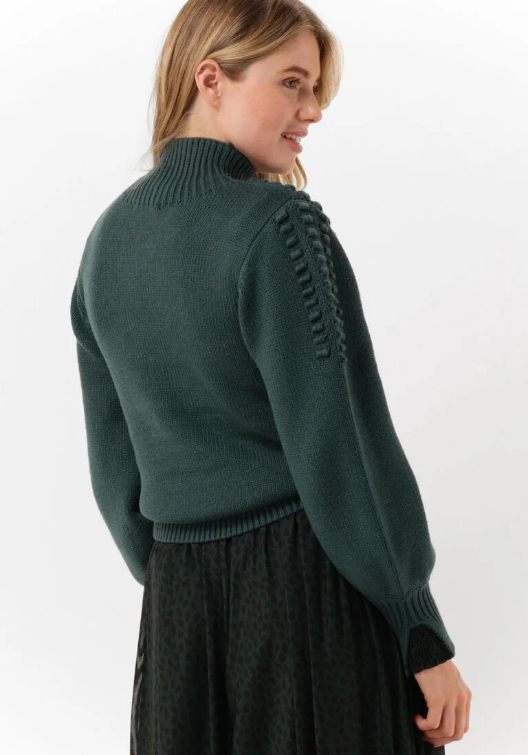 BRUUNS BAZAAR groene bruuns bazaar trui simona tampa knit