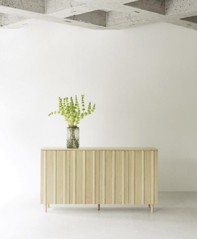 Normann Copenhagen Rib dressoir hoog Oak