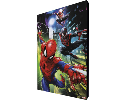 Canvas print Spiderman & Friends 50x70 cm