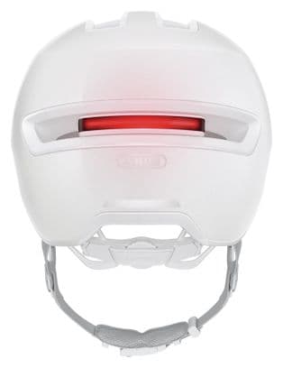 Casque Ville Abus HUD-Y Puristic Blanc Brillant
