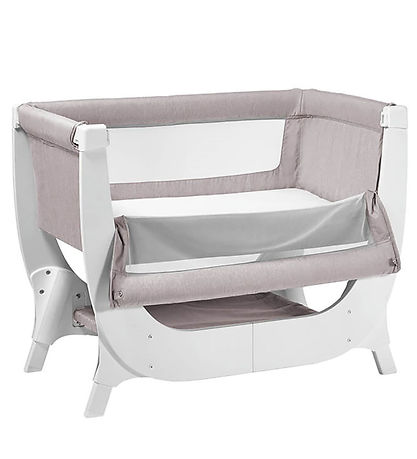 SHNUGGLE Babyseng - Air - Bedside Crib - Stone Grey