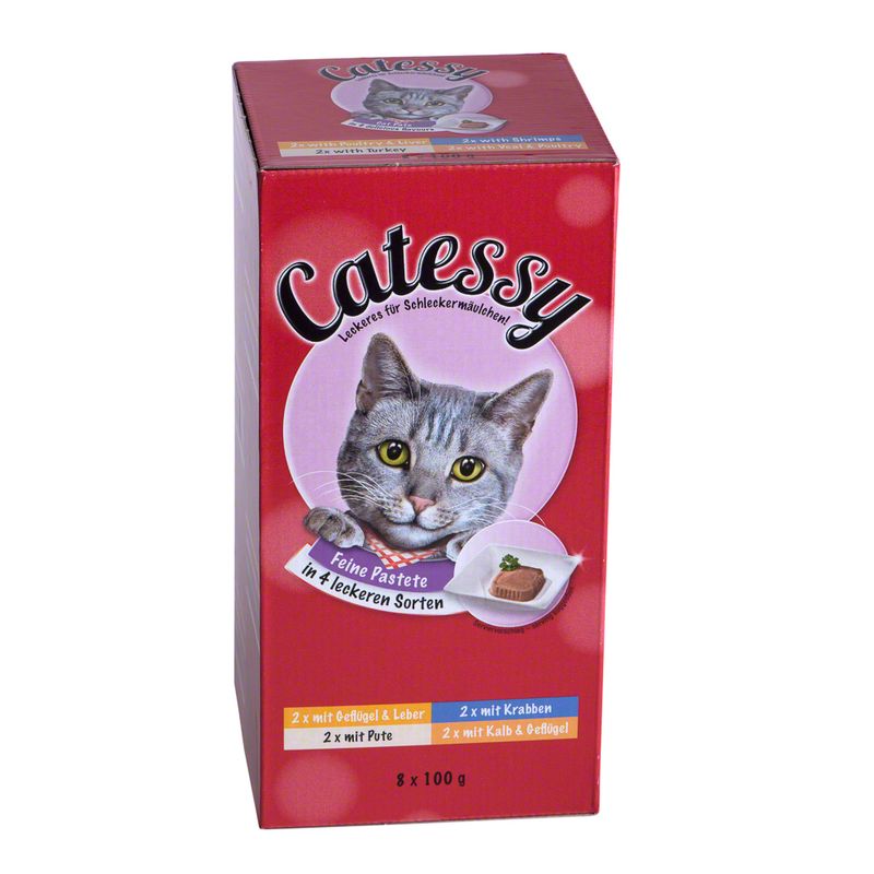 Lot 4 saveurs Catessy Tendre pâté