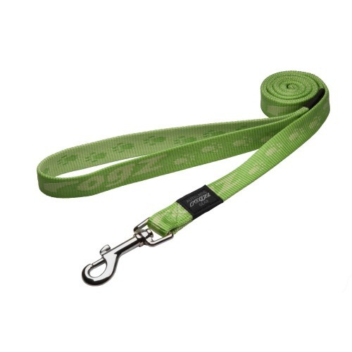 Guia para cães Rogz Alpinist com gancho, verde