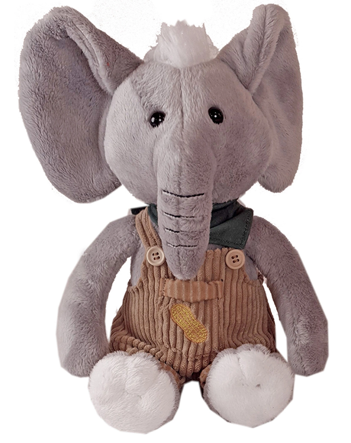 Kuscheltier LATZHOSEN GANG - ELEFANT EDDI ERDNUSS (35cm)