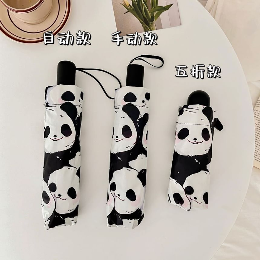 Fenmo - Panda Compact Paraplu (Diverse Ontwerpen)