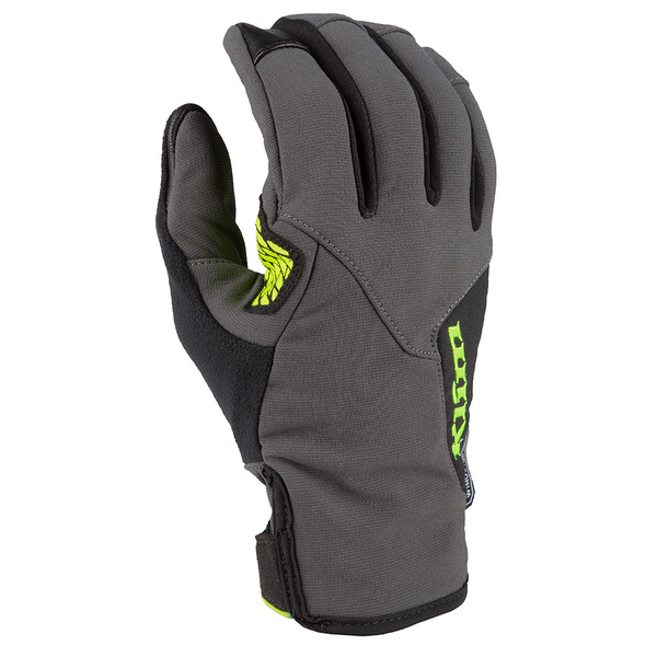 Klim - Gants Inversion Gris / Noir / Jaune fluo