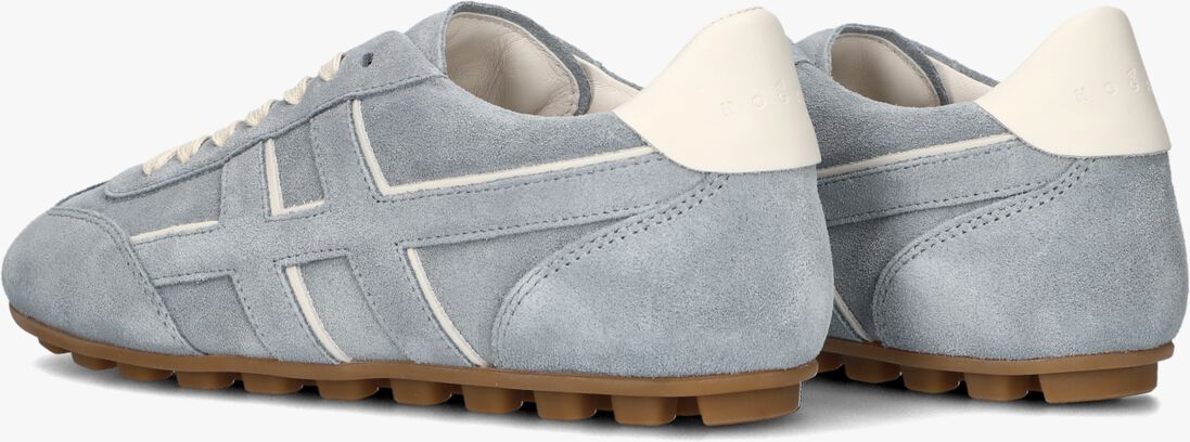 blauwe hogan lage sneakers h693 allacciato h