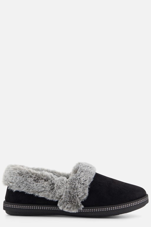 Skechers Cozy Campfire Pantoffels zwart