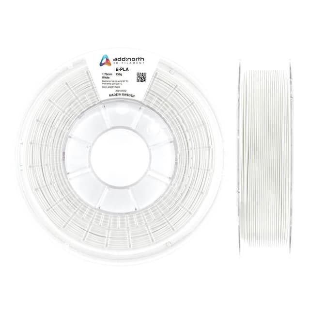 ADDNORTH E-PLA 1.75mm 750g White