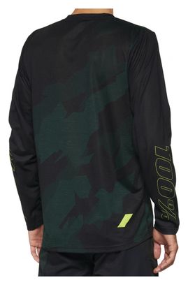 Maillot Manches Longues 100% Airmatic Limited Edition Noir / Camo