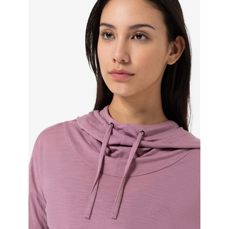 Super.Natural Damen Voyage Funnel Hoodie