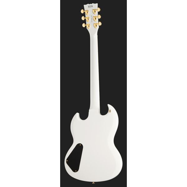 Harley Benton DC-Custom II White Bundle