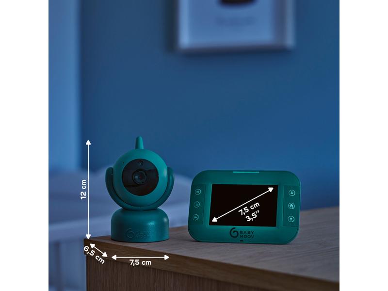 Babymoov Babyphone YOO TWIST mit Kamera Babyphone mit 360° drehbarer und neigbarer Kamera