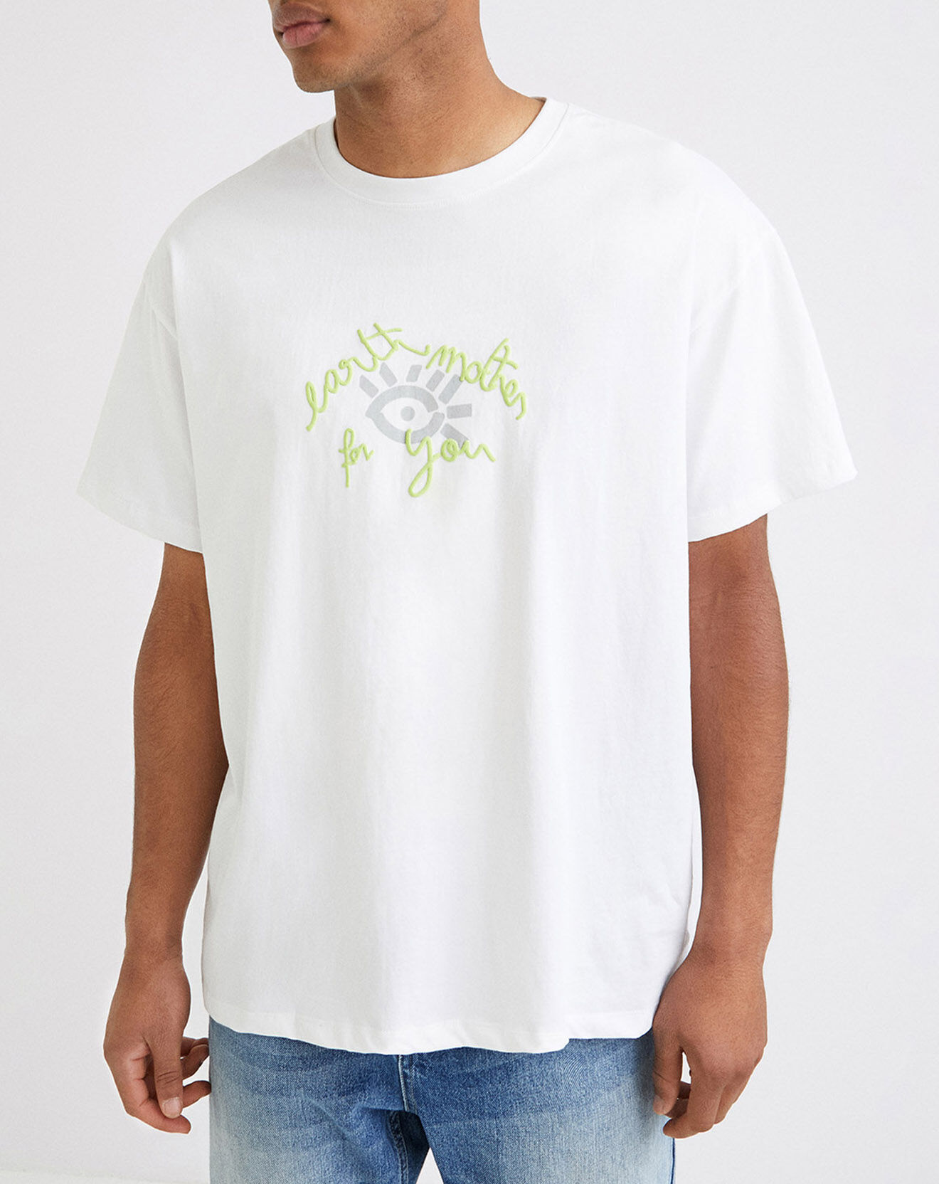 Desigual T-Shirt Nahil blanc