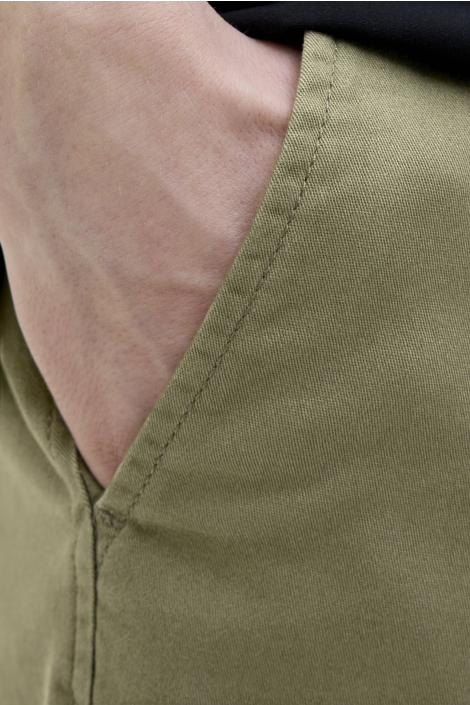 JJ Rebel groene heren korte broek