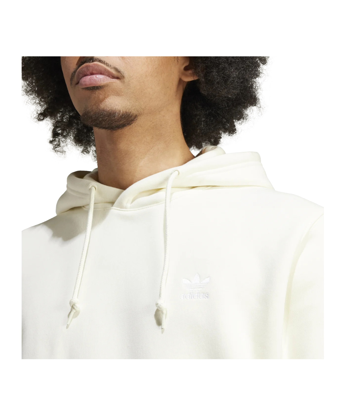 adidas Originals Essentials Trefoil Hoody Beige