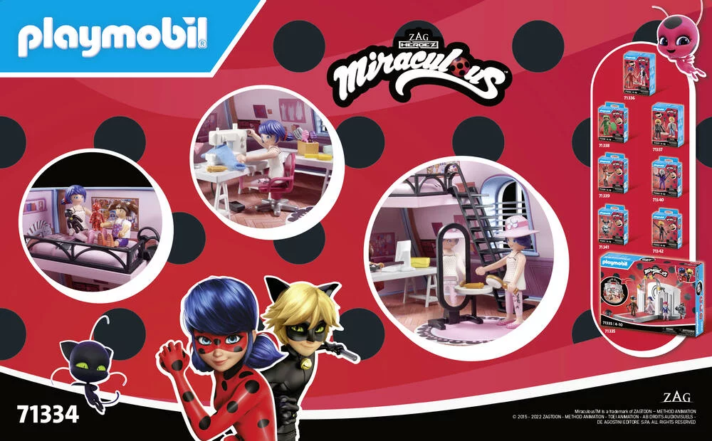 MIRACULOUS CHAMBRE DE MARINETTE - 71334