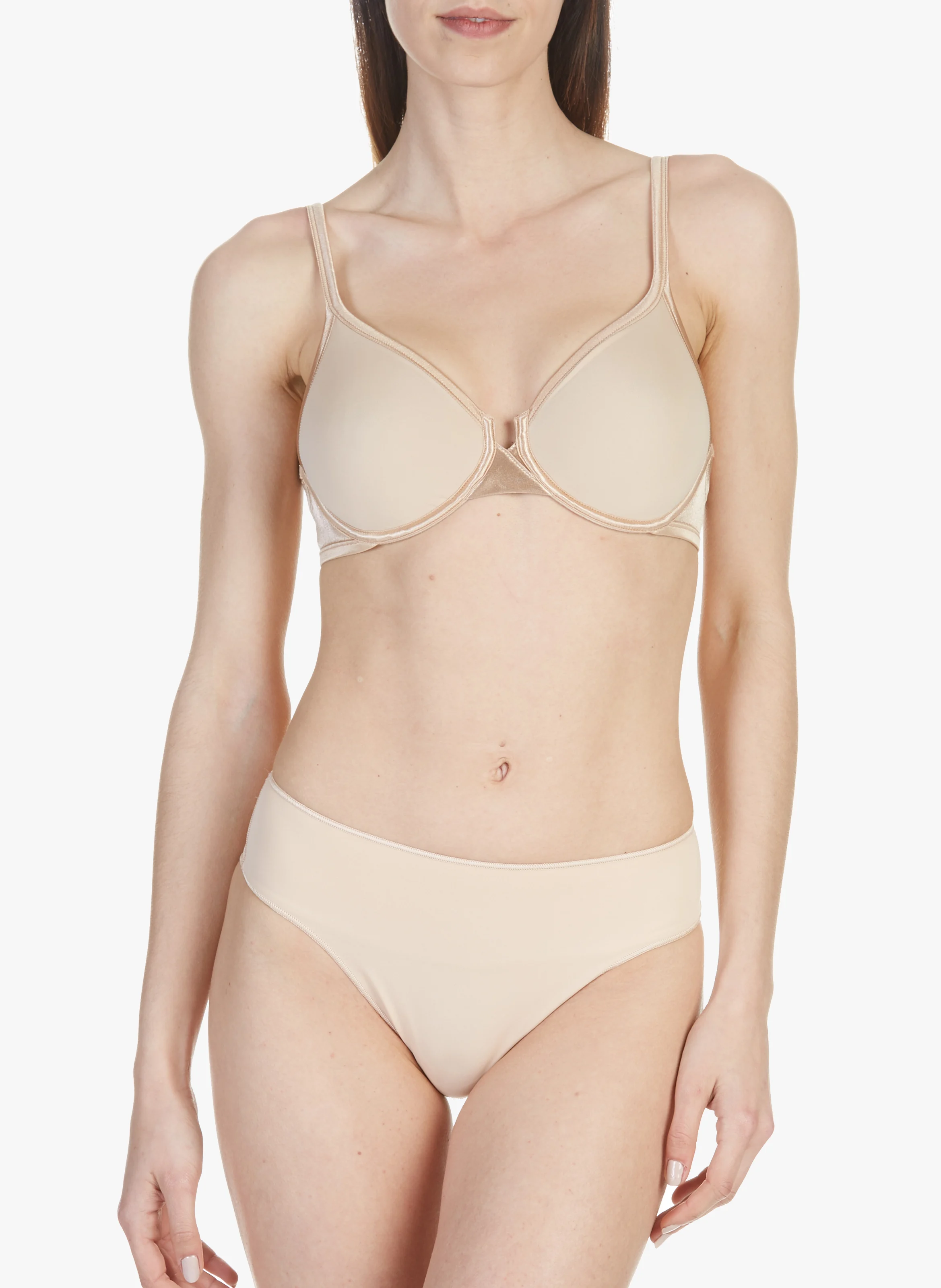 NUAGE PUR - Soutien-gorge à armatures en lycra| Beige