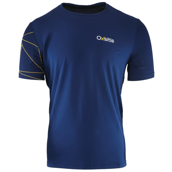 T-shirt trail OXSITIS T-SHIRT ADVENTURE BLEU/JAUNE