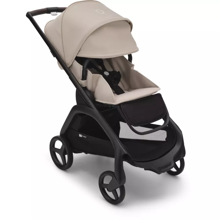 bugaboo Kinderwagen Dragonfly Complete Black Desert Taupe