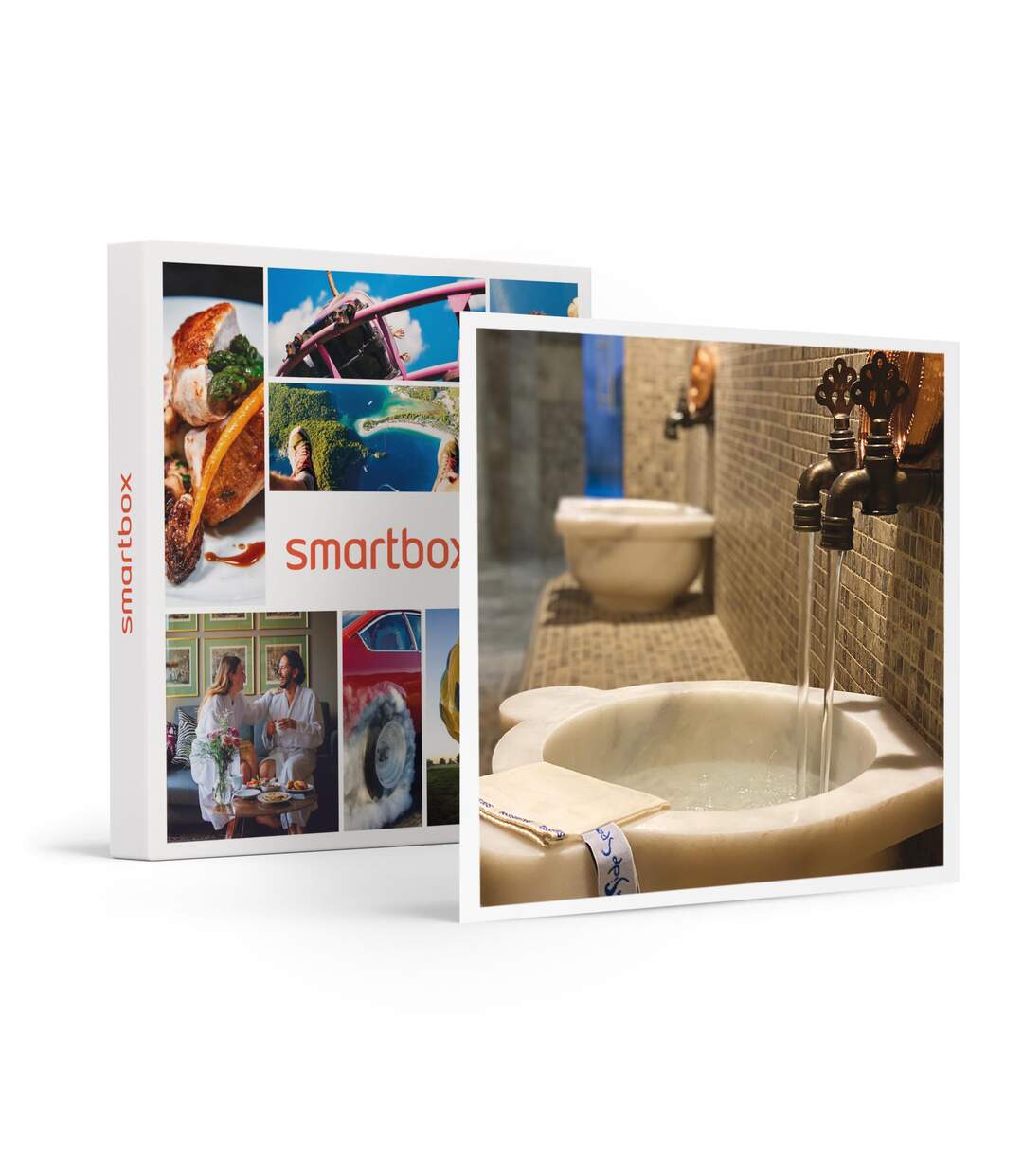 Détente en duo à Bagnolet : gommage et accès au spa avec piscine, hammam et sauna - SMARTBOX - Coffret Cadeau Bien-être