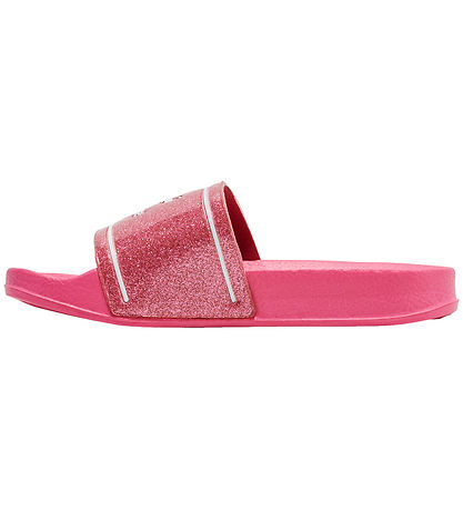 Hummel Badesandalen - Pool Slide Glitter Jr - Raspberry