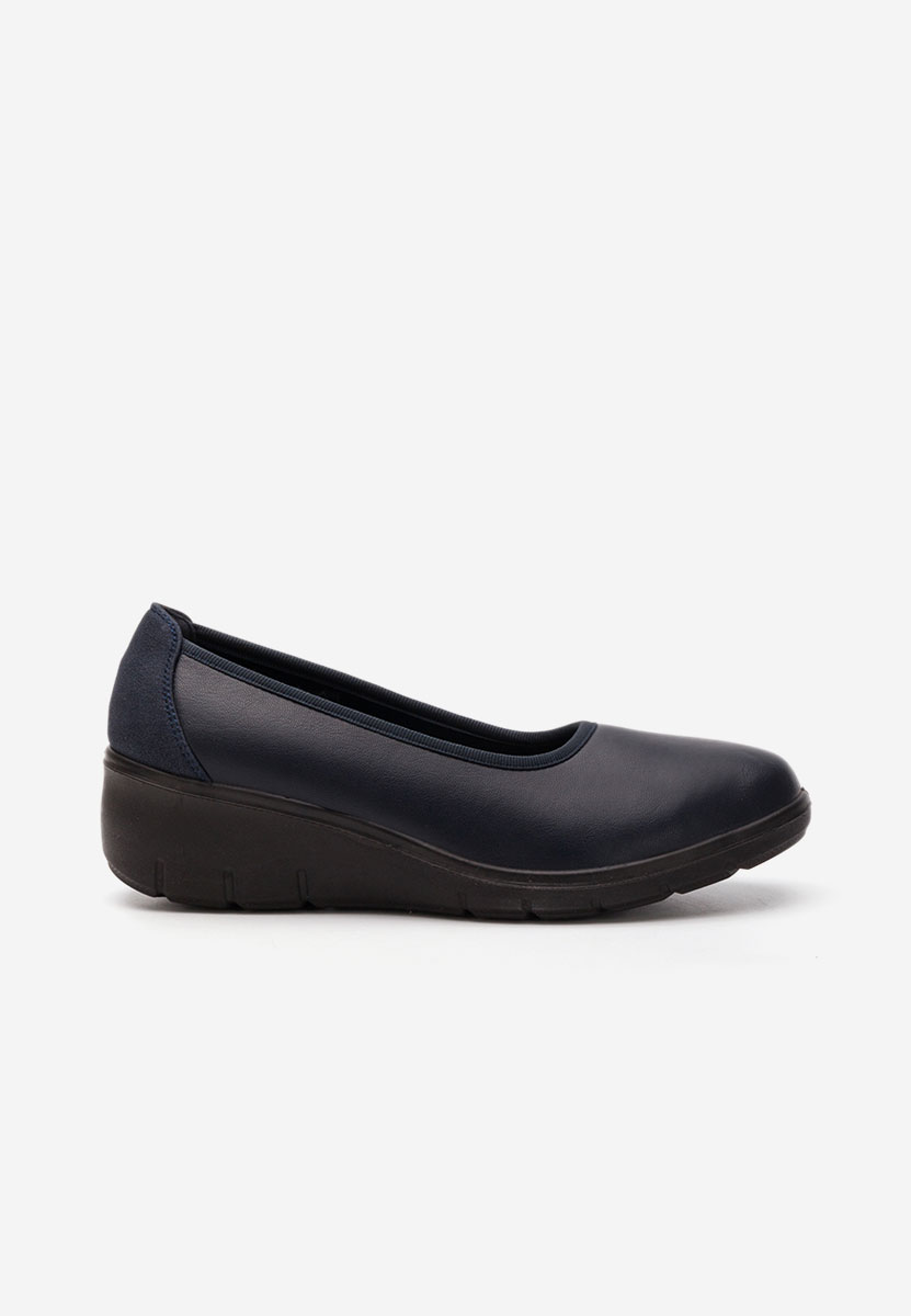 Chaussures à plateforme bleus Aleshia