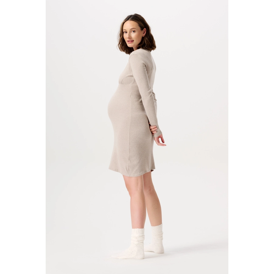 Noppies Still-Nachtkleid Alisa Taupe Melange