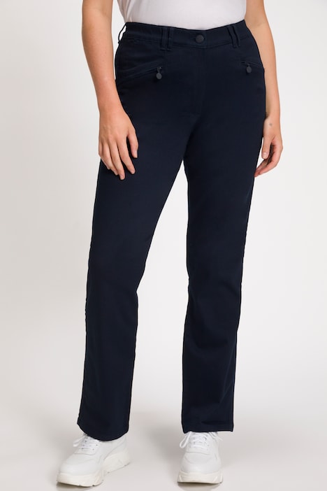 Basic Stretchhose Mony, farbecht, leicht schmal zulaufend