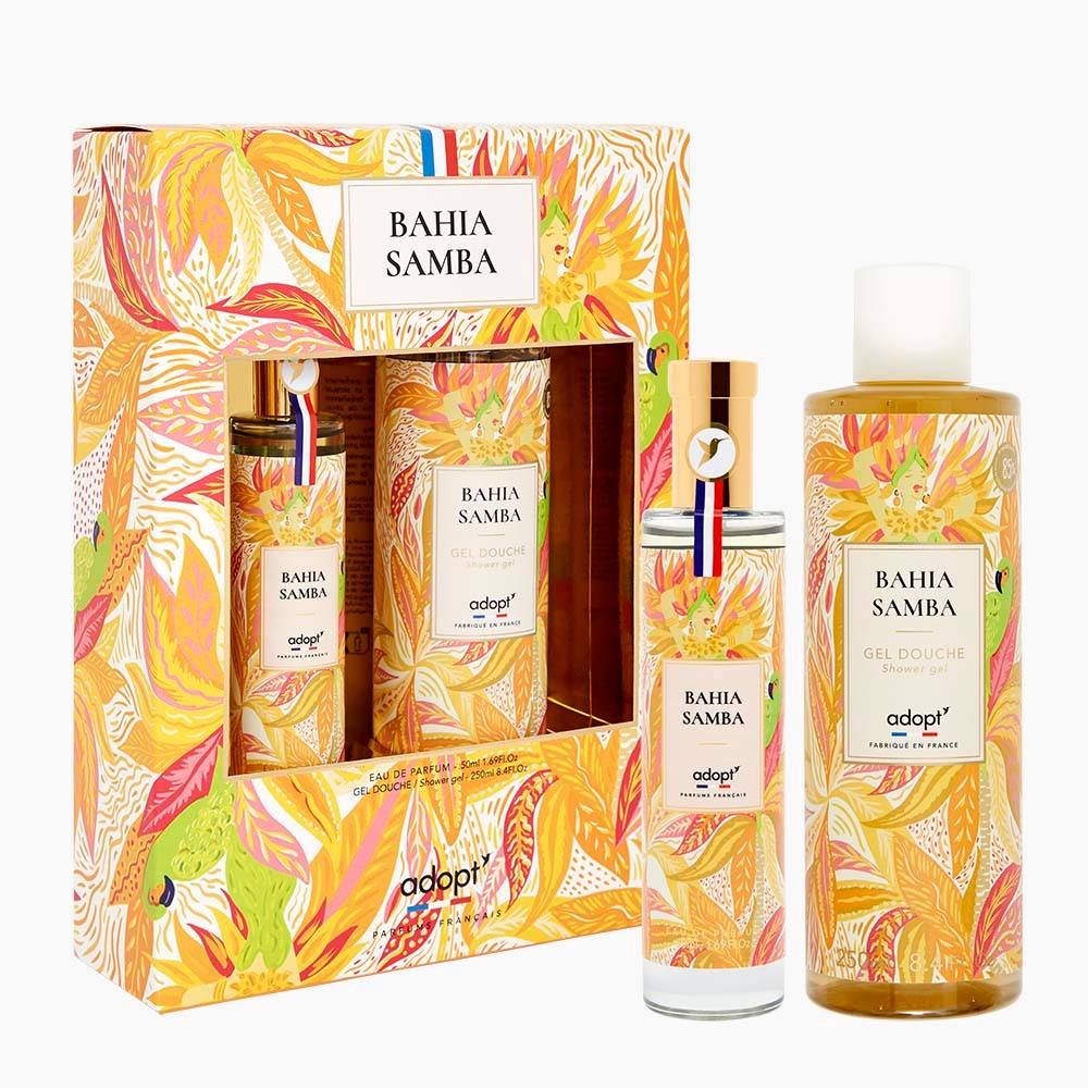 Bahia samba - Coffret eau de parfum 50ml + gel douche