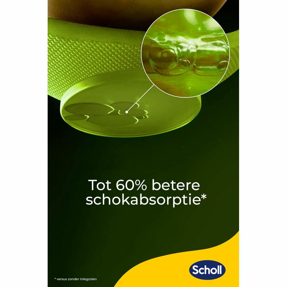 Scholl LiquiFlex Inlegzolen Dagelijks Large (Maat 41-46,5)1 paar
