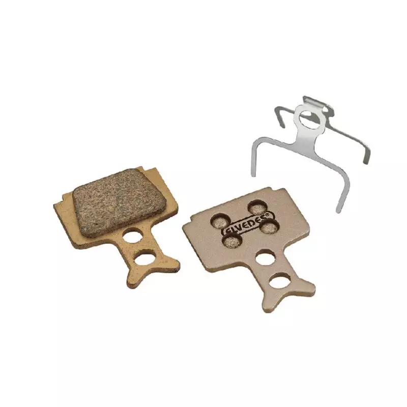 ELVEDES Paire de plaquettes de frein métaliques pour Formula Cura / Mega /One / R1 / RX